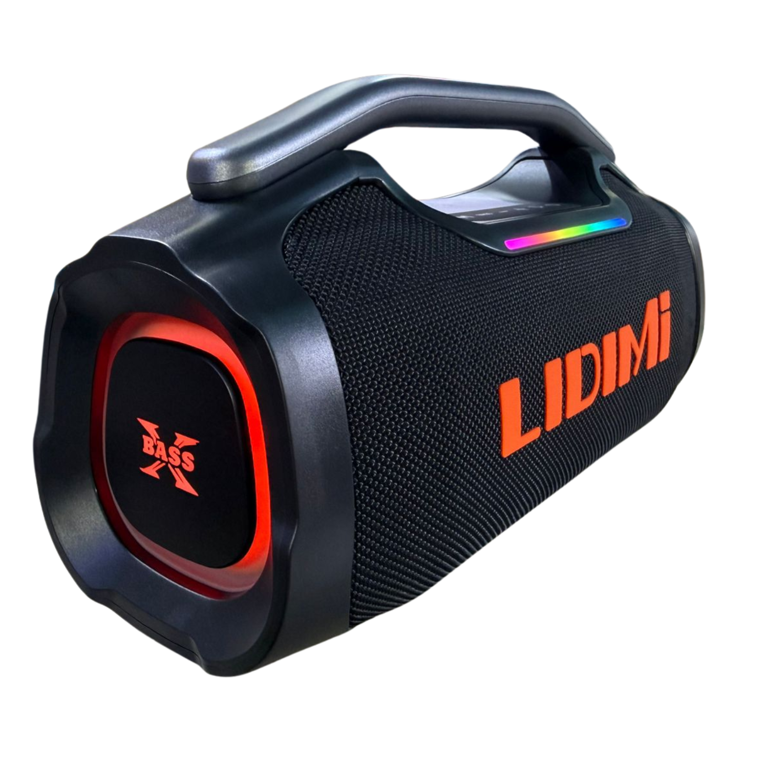 PARLANTE BLUETOOTH EXTRA BASS LIDIMI SUPER 100W LD-S694 USB LED RGB - 4