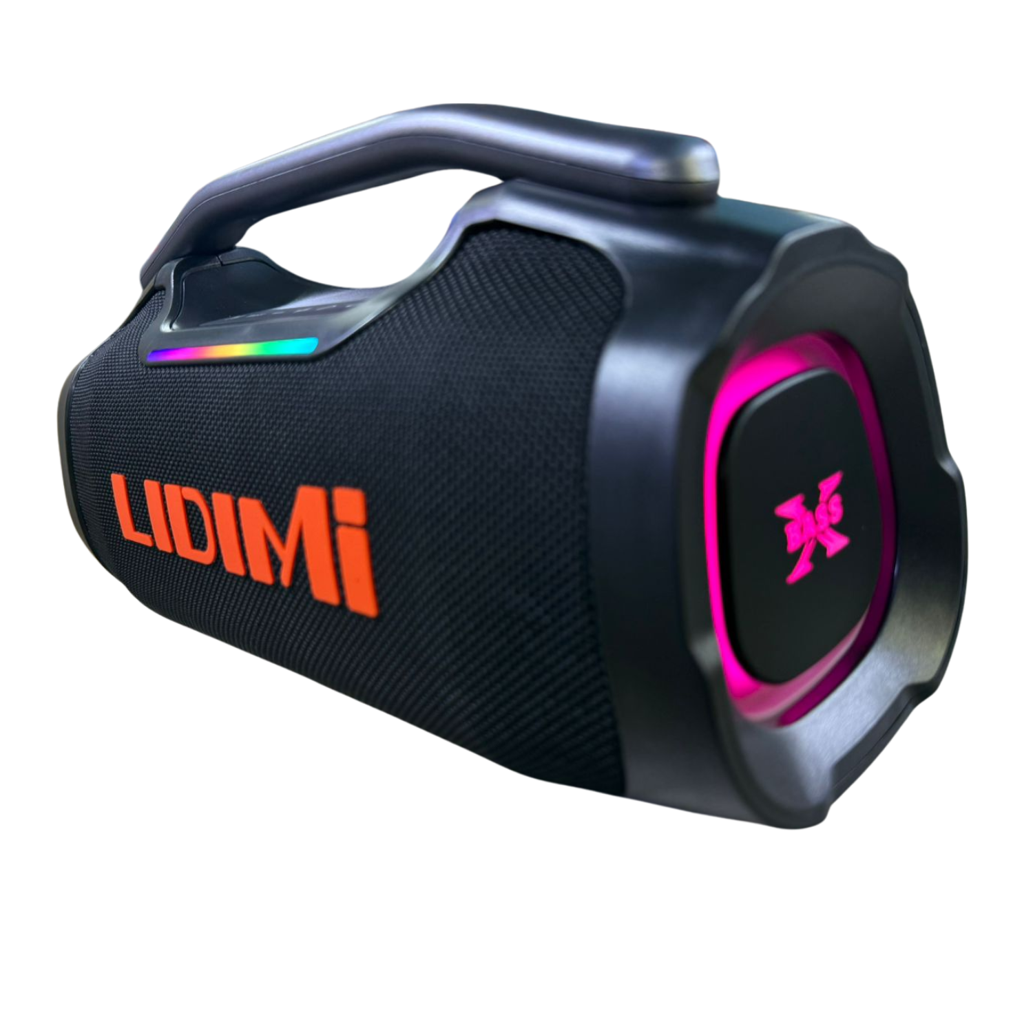 PARLANTE BLUETOOTH EXTRA BASS LIDIMI SUPER 100W LD-S694 USB LED RGB - 6