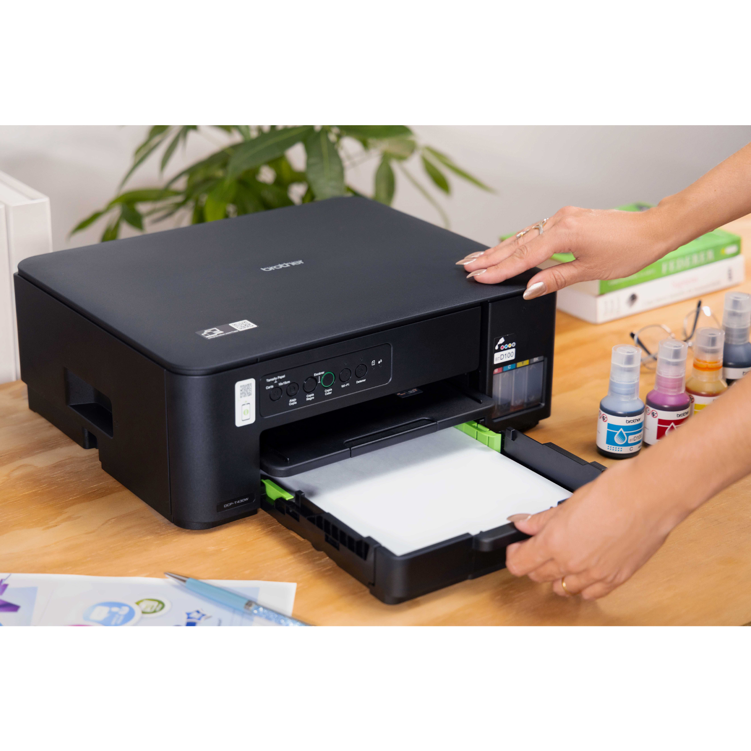 IMPRESORA BROTHER MULTIFUNCIONAL DCP-T430W - 4