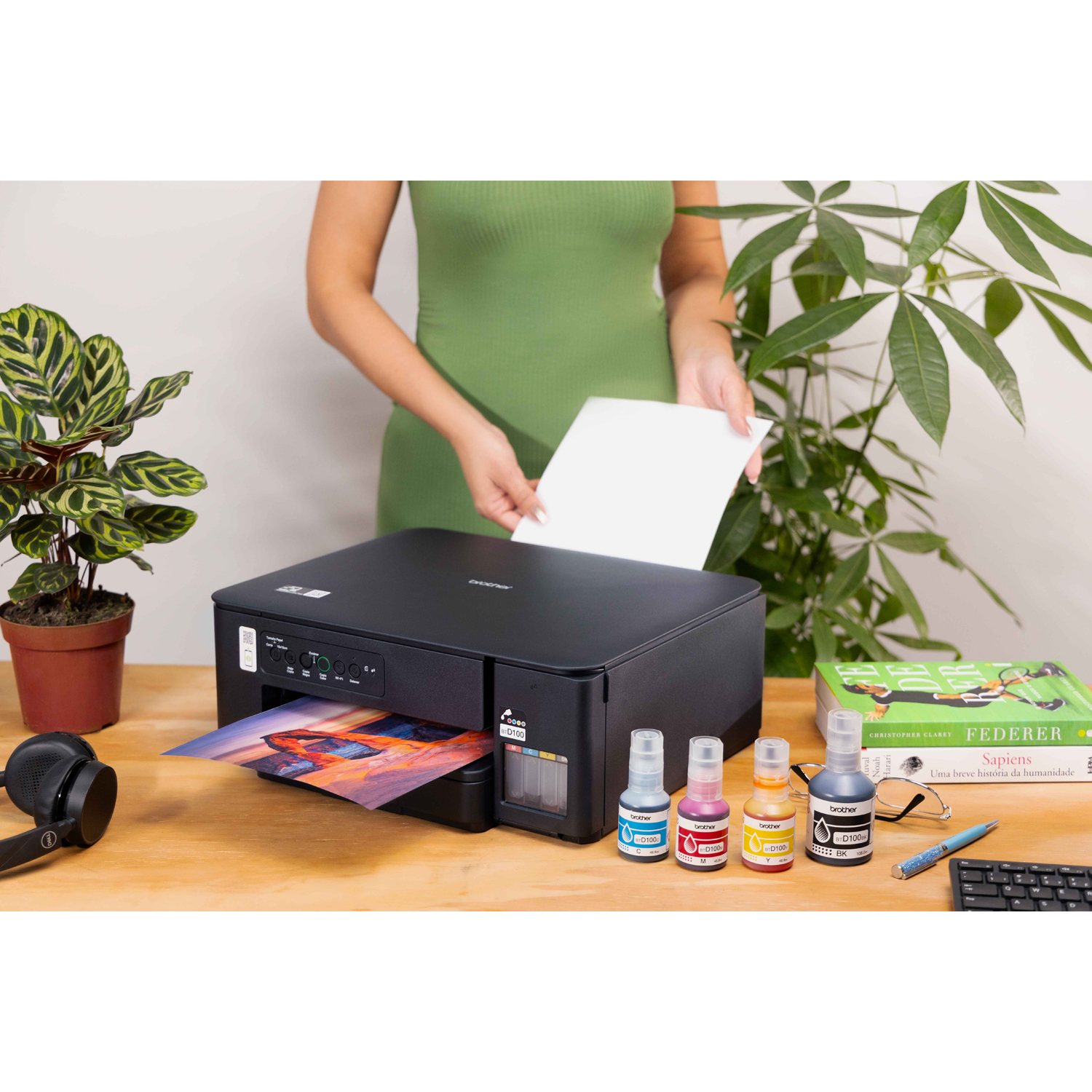 IMPRESORA BROTHER MULTIFUNCIONAL DCP-T430W - 5