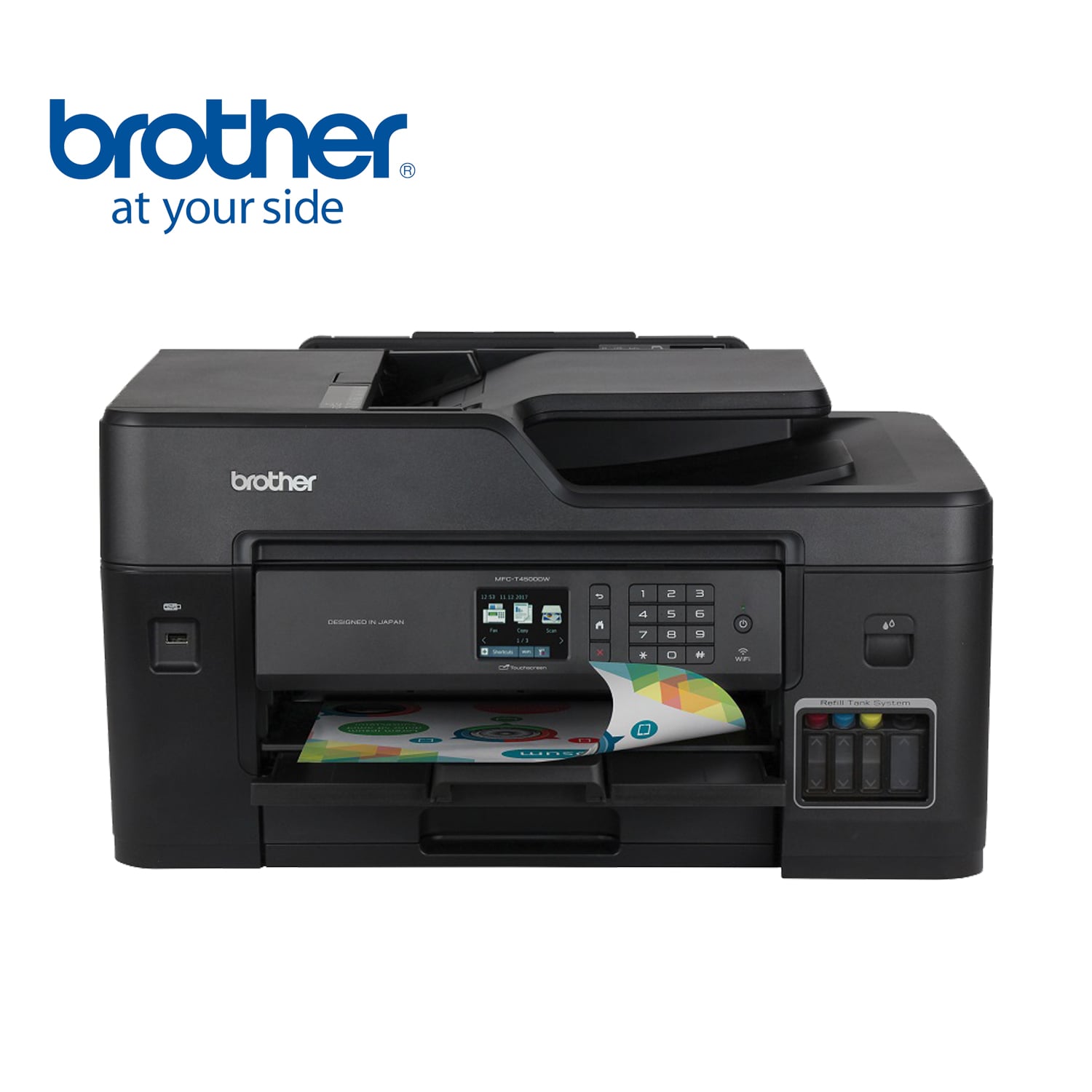 IMPRESORA BROTHER MULTIFUNCIONAL MFC-T4500DW - 3
