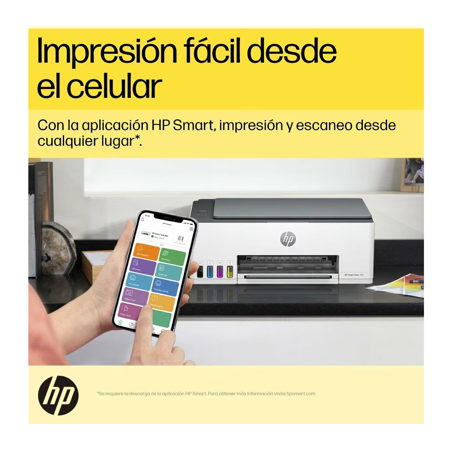 IMPRESORA MULTIFUNCIONAL SMART TANK 580 - 5