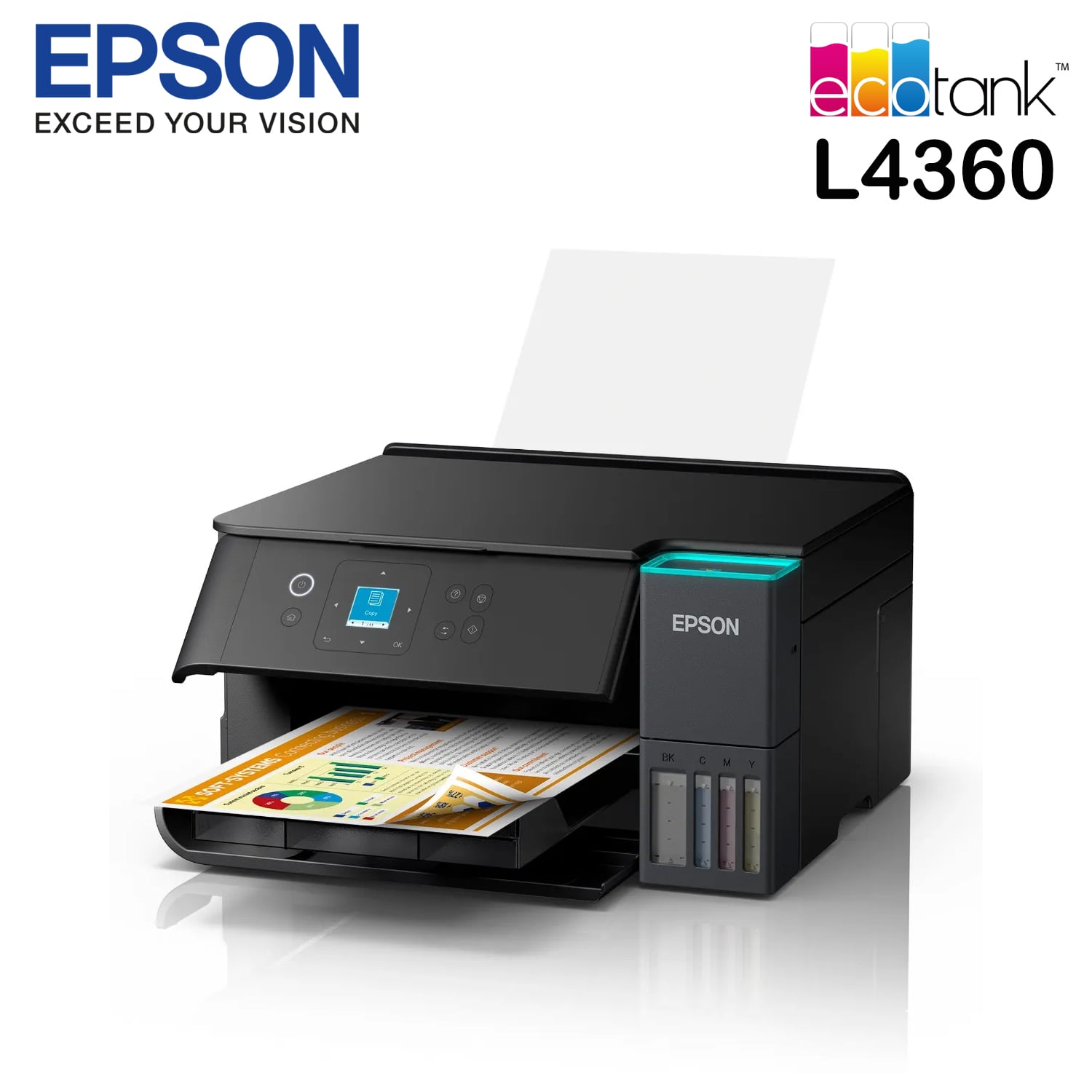 IMPRESORA MULTIFUNCIONAL ECOTANK EPSON L4360 WIFI DUPLEX - 2