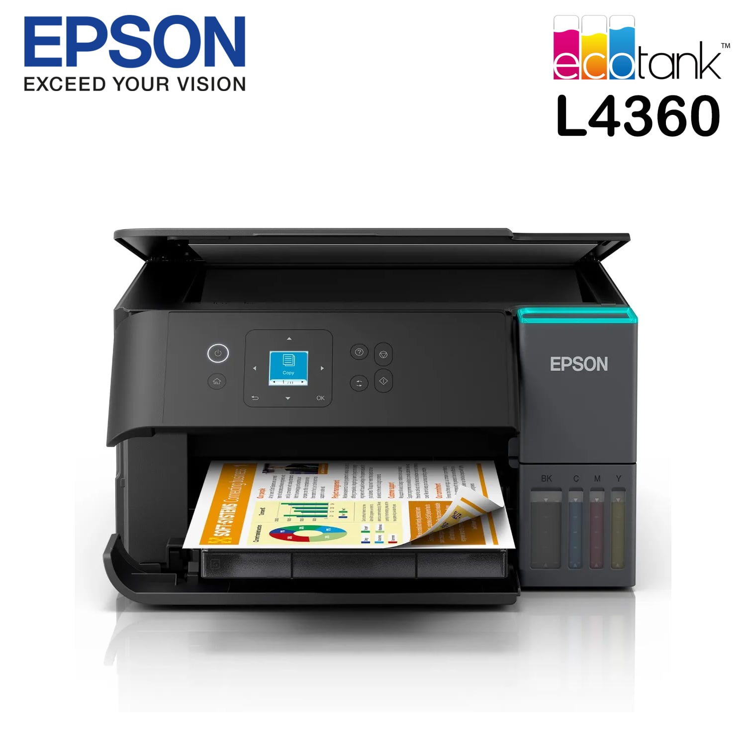 IMPRESORA MULTIFUNCIONAL ECOTANK EPSON L4360 WIFI DUPLEX - 3