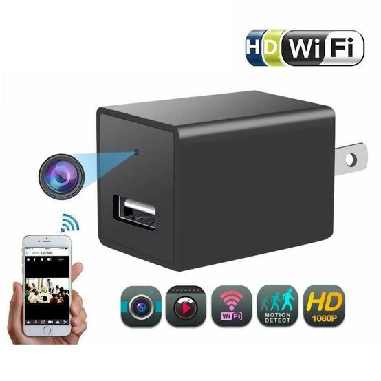 CÁMARA CARGADOR PREMIUM WIFI 1080P – COMPATIBLE HASTA 128 GB - 1