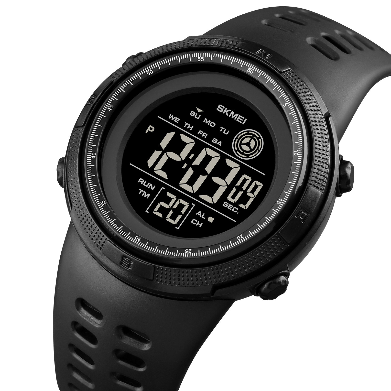 RELOJ SKMEI 1773 NEGRO CON LUCES PARA NIÑOS - 2