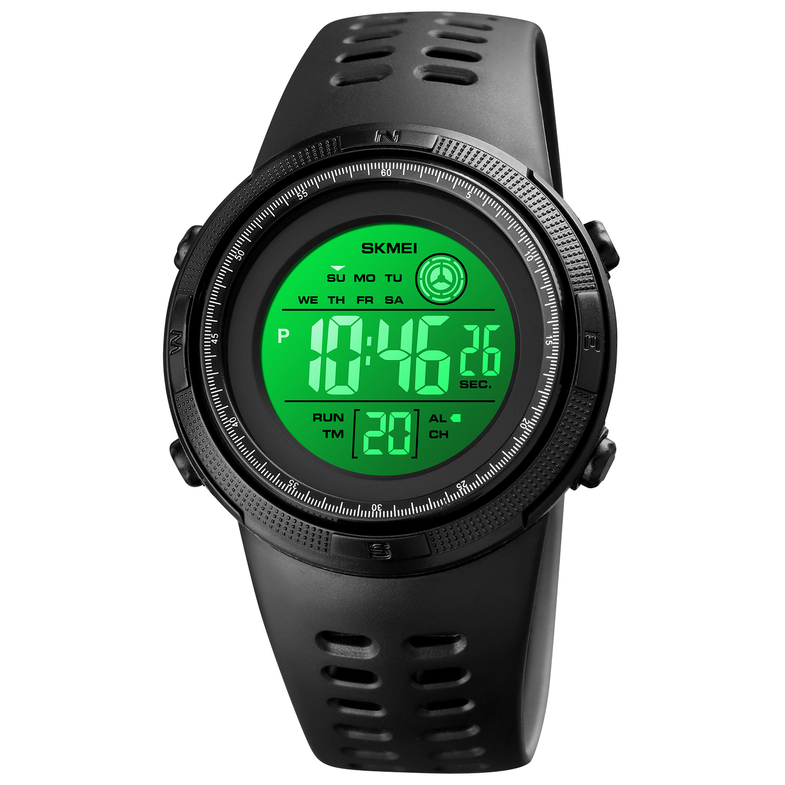 RELOJ SKMEI 1773 NEGRO CON LUCES PARA NIÑOS - 3