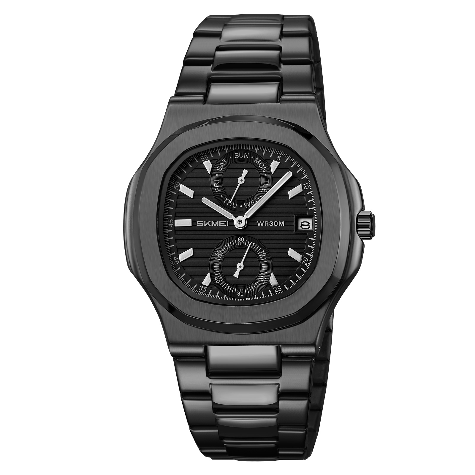 RELOJ SKMEI 2423 CORREA ACERO PARA CABALLERO - 2