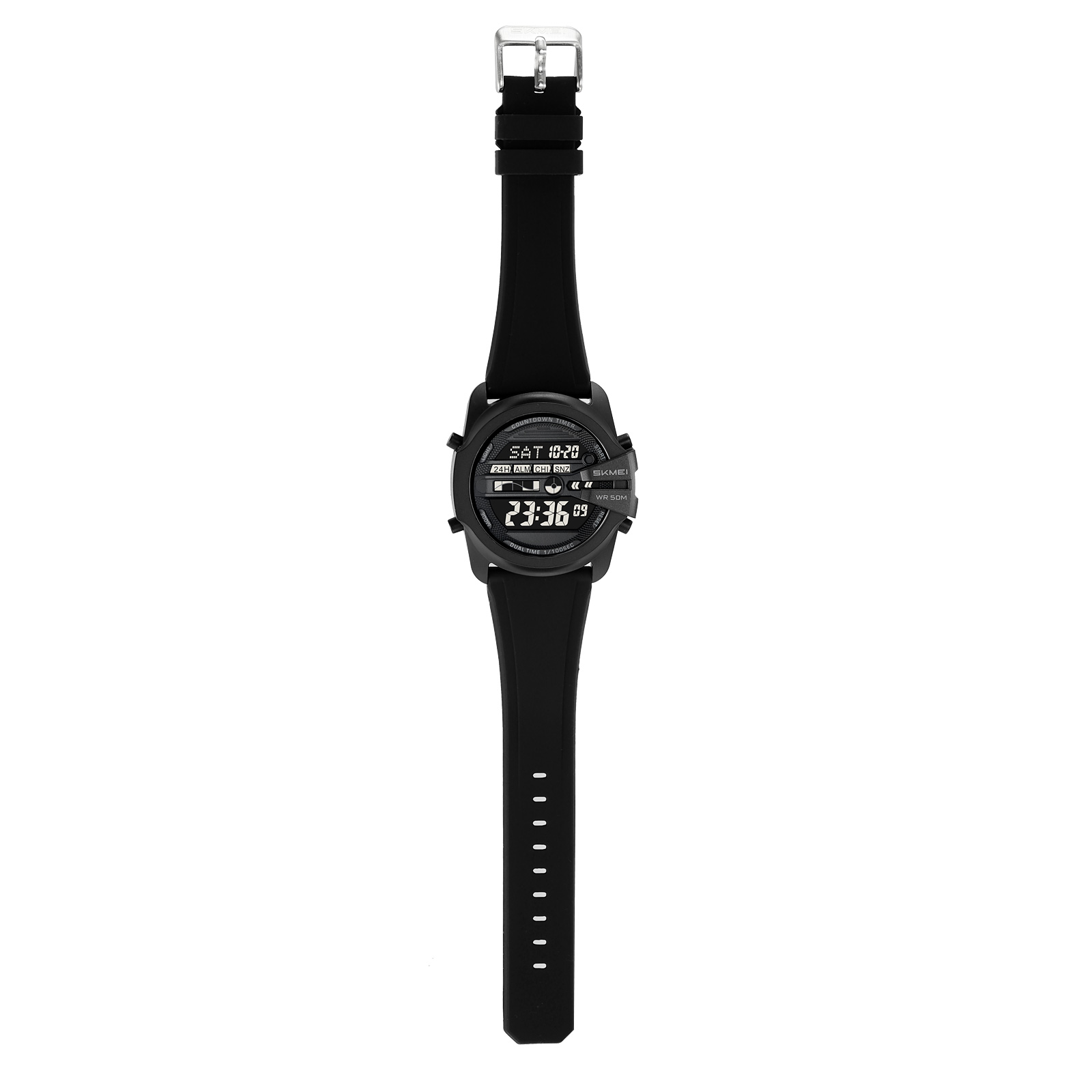 RELOJ SKMEI 2442 DIGITAL NEGRO PARA CABALLERO - 2