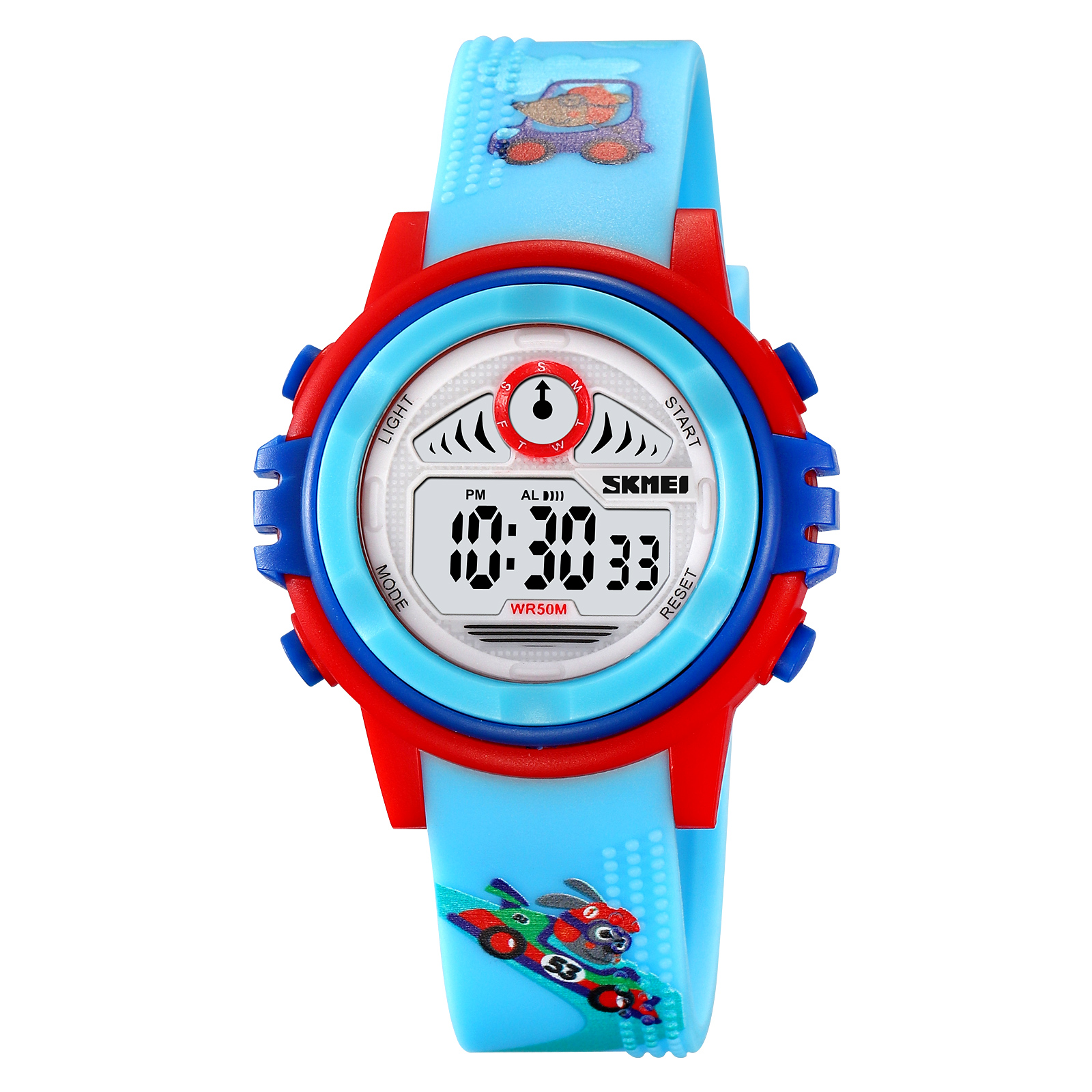 RELOJ SKMEI 2266 CON DISEÑOS PARA NIÑOS CON LUCES - 3