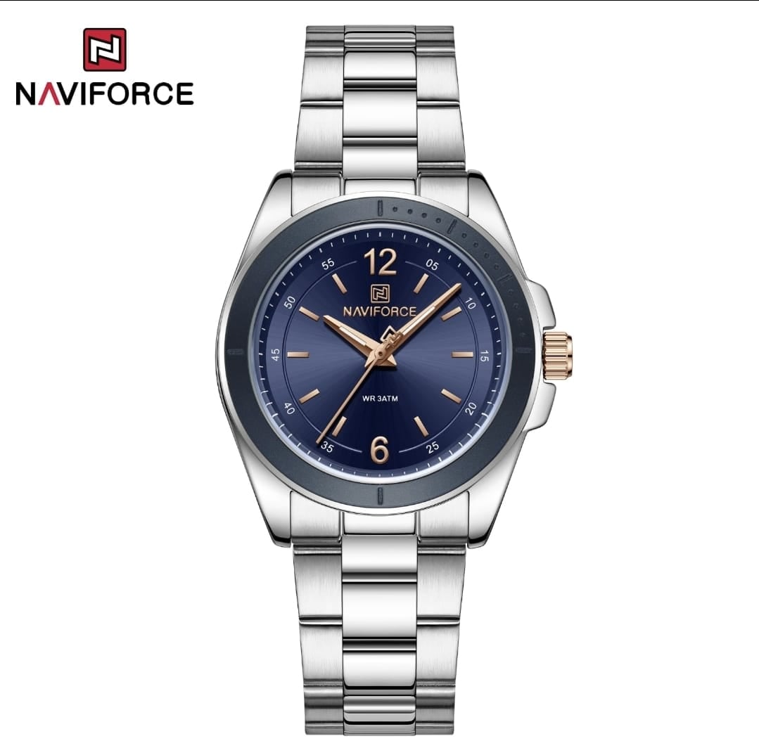RELOJ NAVIFORCE 5062 CORREA ACERO PLATEADO PARA DAMA - 2