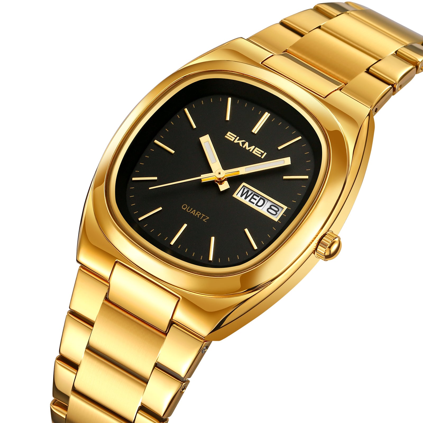 RELOJ SKMEI 2420 PLATEADO ANALÓGO ACERO - 1