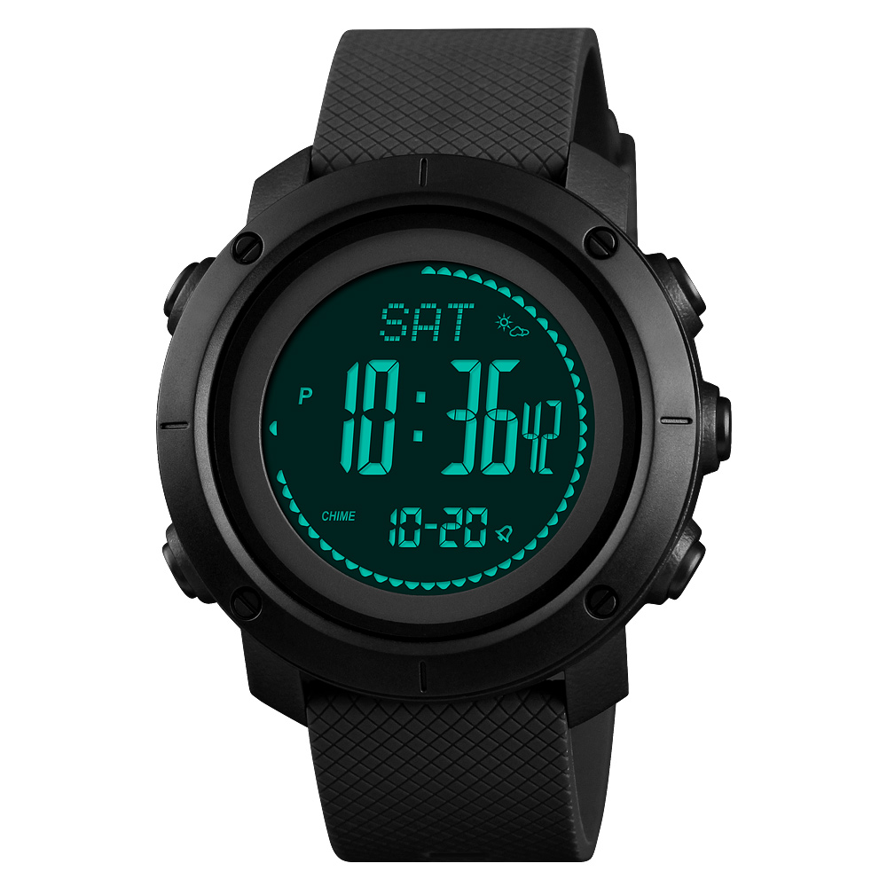 RELOJ SKMEI 1427 UNISEX ALTÍMETRO BARÓMETRO BRUJULA PODÓMETRO - 2