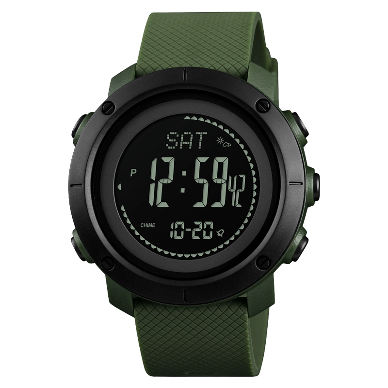 RELOJ SKMEI 1427 UNISEX ALTÍMETRO BARÓMETRO BRUJULA PODÓMETRO - 2