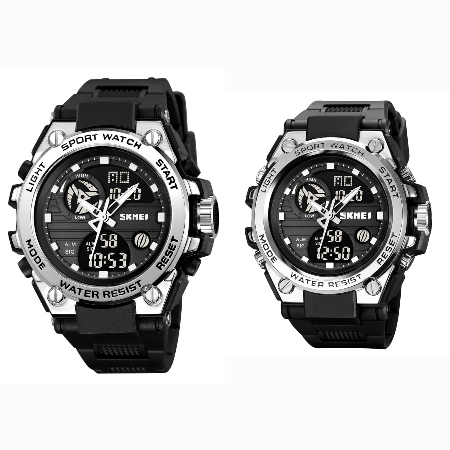 RELOJES DE PAREJAS SKMEI -  HOMBRE Y MUJER - 2