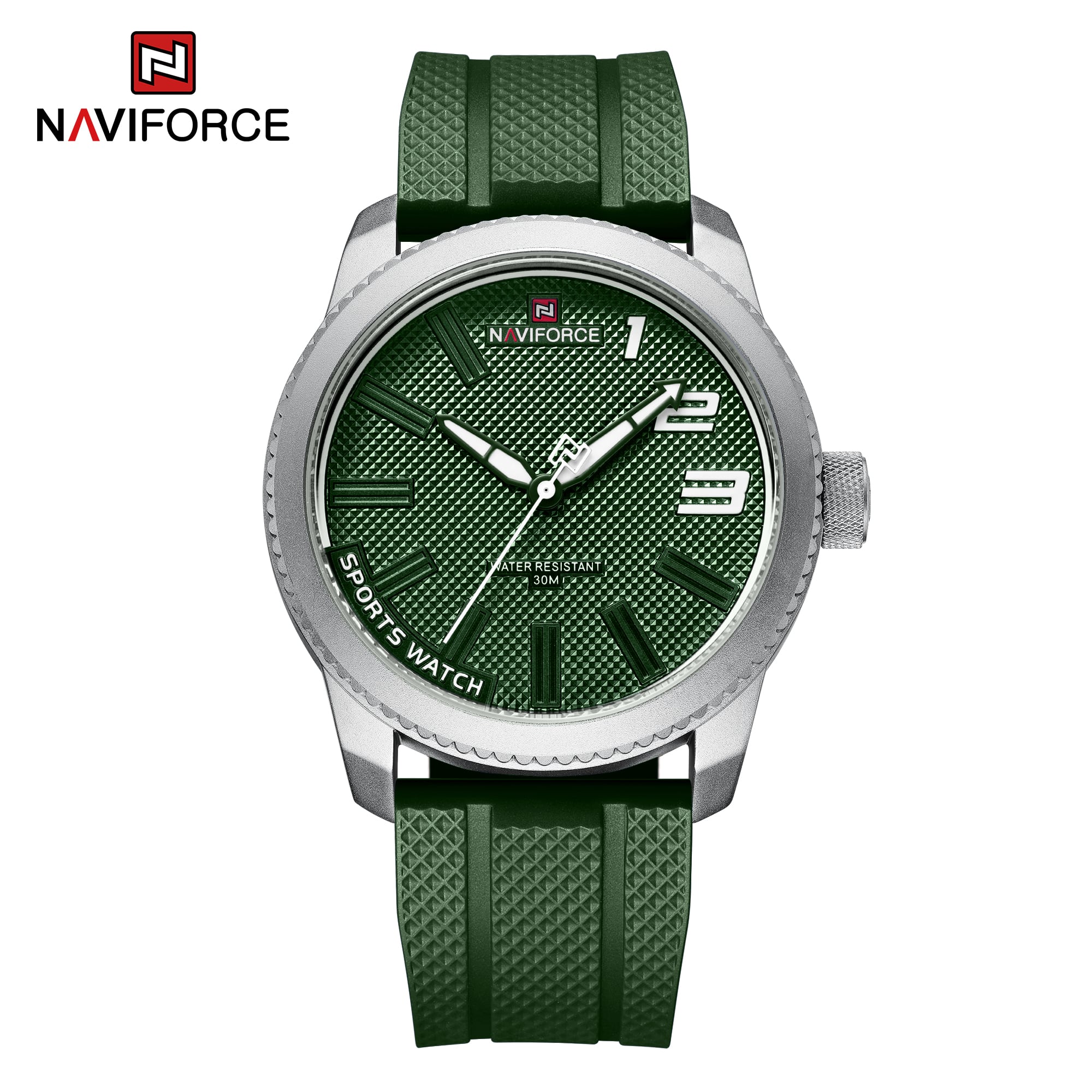 RELOJ NAVIFORCE 9202T CORREA AZUL DE SILICONA - 1