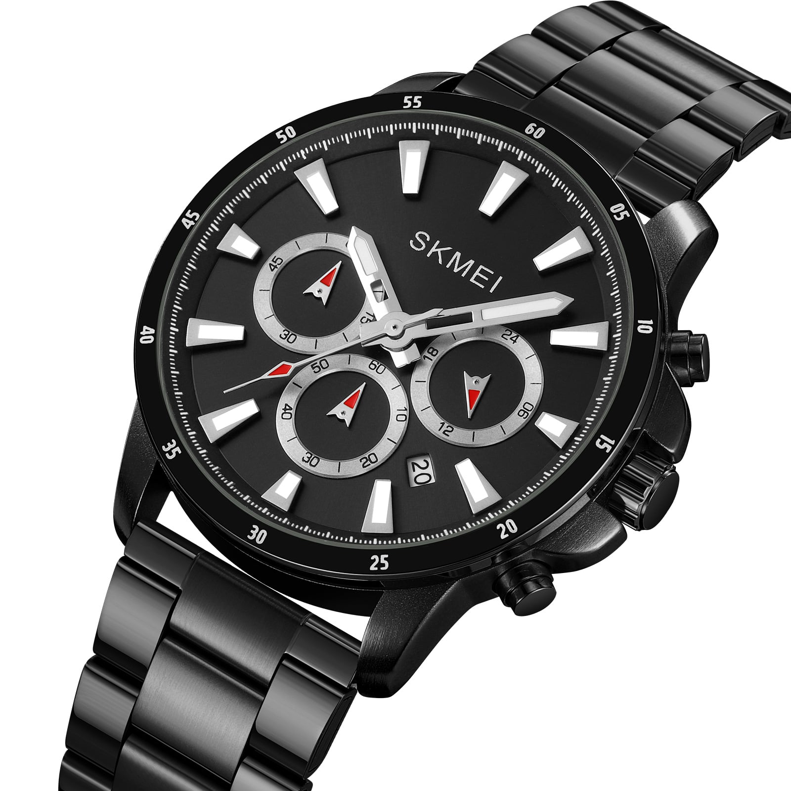 RELOJ SKMEI 2295 CRONÓMETRO ANALÓGO CORREA ACERO - 2