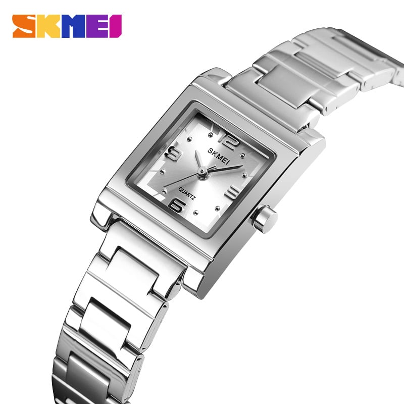 RELOJ SKMEI 1388 DORADO CORREA ACERO PARA MUJER - 1