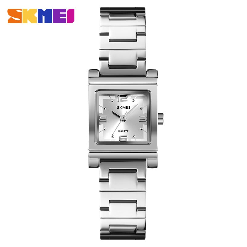 RELOJ SKMEI 1388 DORADO CORREA ACERO PARA MUJER - 2