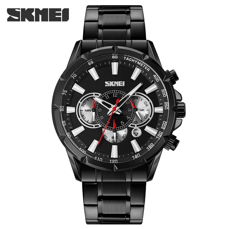 RELOJ SKMEI 9241 NEGRO CRONÓMETRO - 1