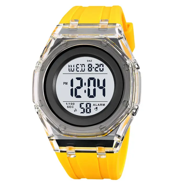 RELOJ SKMEI 2063 AMARILLO DIGITAL - 1