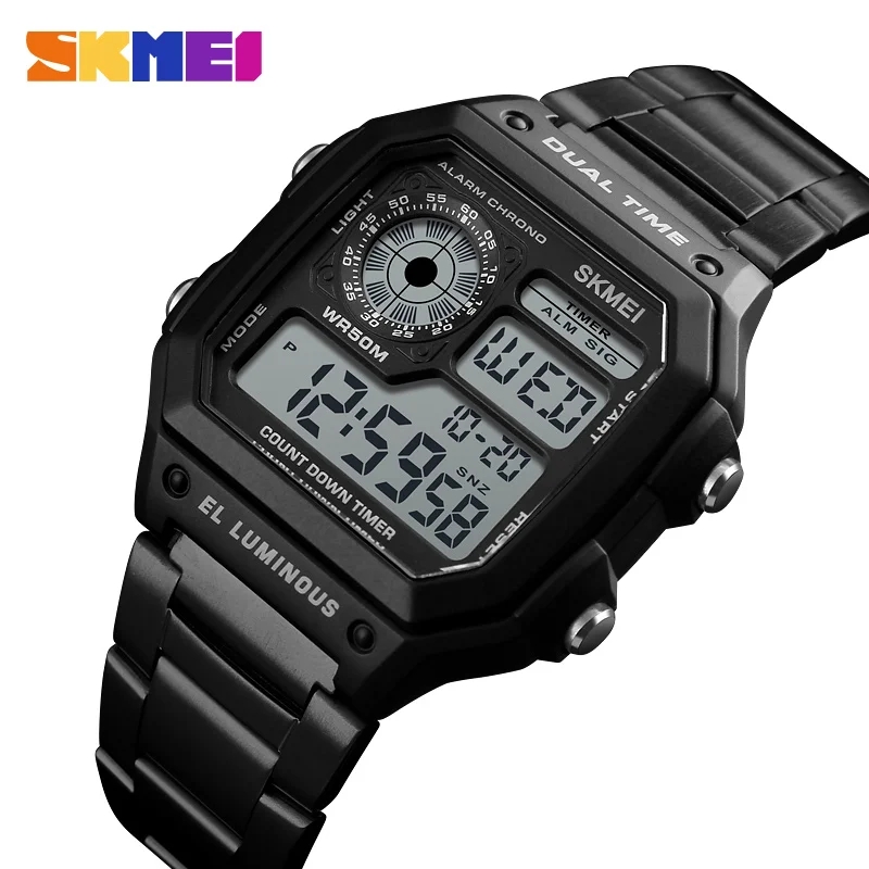 RELOJ SKMEI 1335 NEGRO - 2
