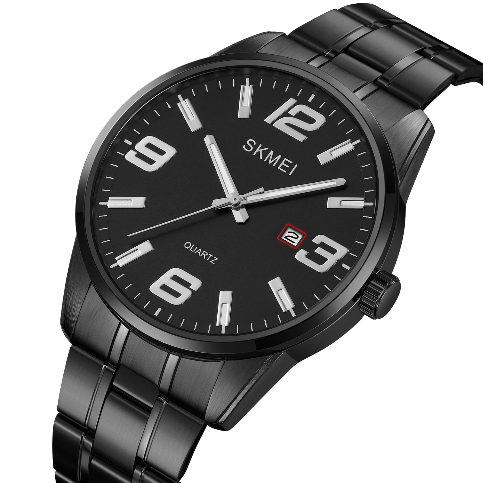 RELOJ SKMEI 2087 NEGRO FECHA ANALÓGO - 1