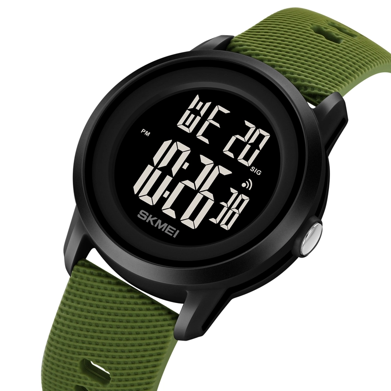 RELOJ SKMEI 2218 CORREA VERDE SILICONA PARA NIÑOS - 1