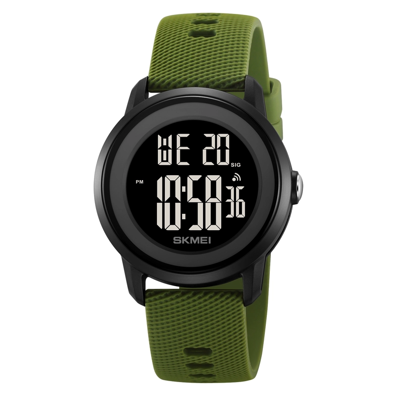 RELOJ SKMEI 2218 CORREA VERDE SILICONA PARA NIÑOS - 3