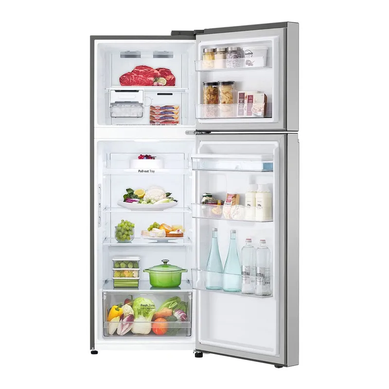 REFRIGERADORA GT33WPP 334L DOOR COOLING TOP MOUNT PLATEADA LG - 3