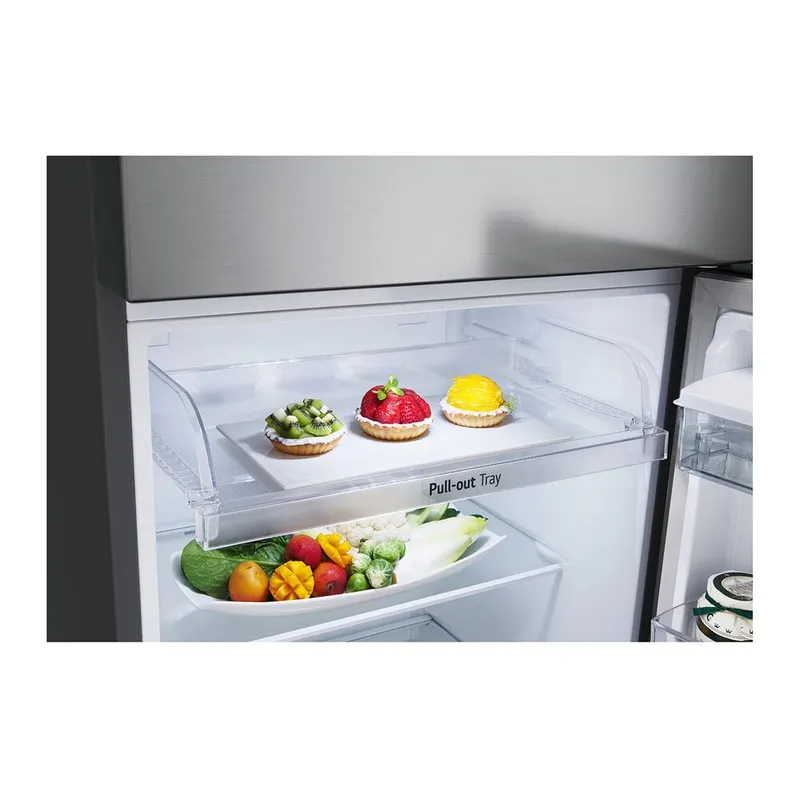REFRIGERADORA GT33WPP 334L DOOR COOLING TOP MOUNT PLATEADA LG - 5