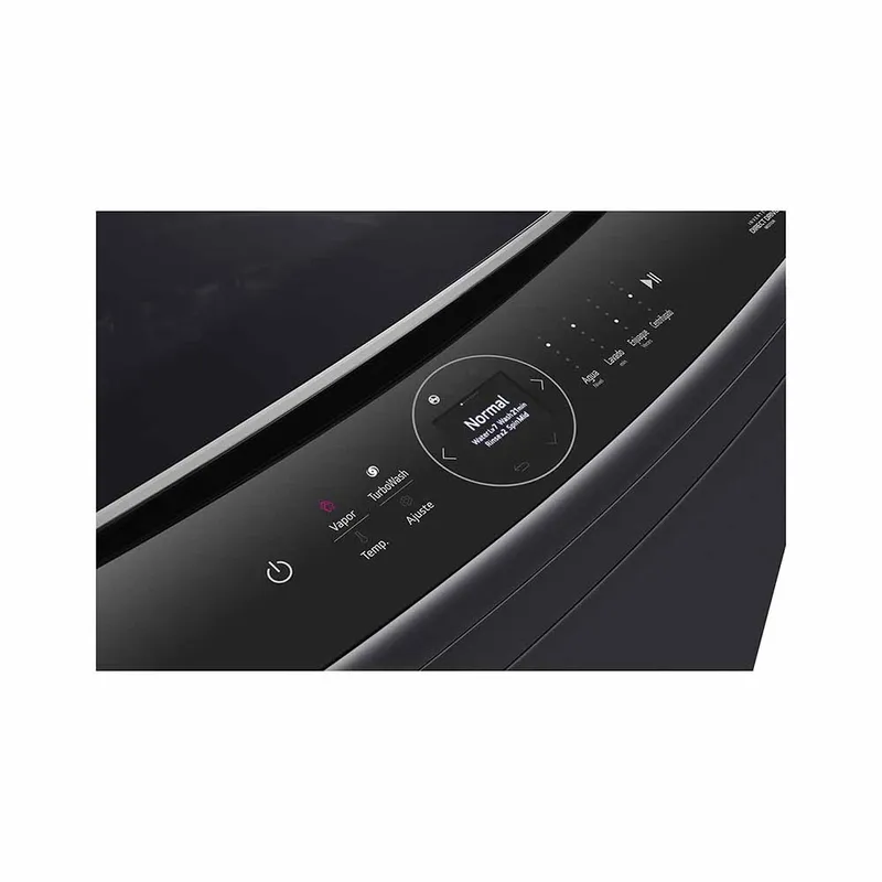 LAVADORA WT25PBVS6 25KG AI DD CARGA SUPERIOR NEGRO PLATEADO LG - 5