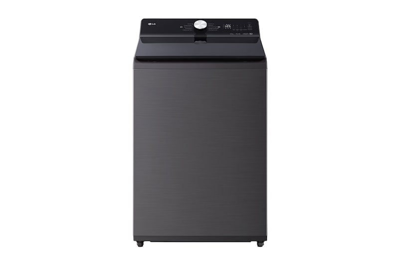 LAVADORA LG DE 22KG CON AI DD™ (INTELIGENCIA ARTIFICIAL) TURBOWASH™ CON LAVADO A VAPOR, COLOR PLATINUM BLACK - 1