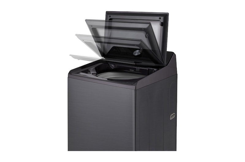 LAVADORA LG DE 22KG CON AI DD™ (INTELIGENCIA ARTIFICIAL) TURBOWASH™ CON LAVADO A VAPOR, COLOR PLATINUM BLACK - 5