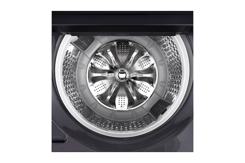 LAVADORA LG DE 22KG CON AI DD™ (INTELIGENCIA ARTIFICIAL) TURBOWASH™ CON LAVADO A VAPOR, COLOR PLATINUM BLACK - 6
