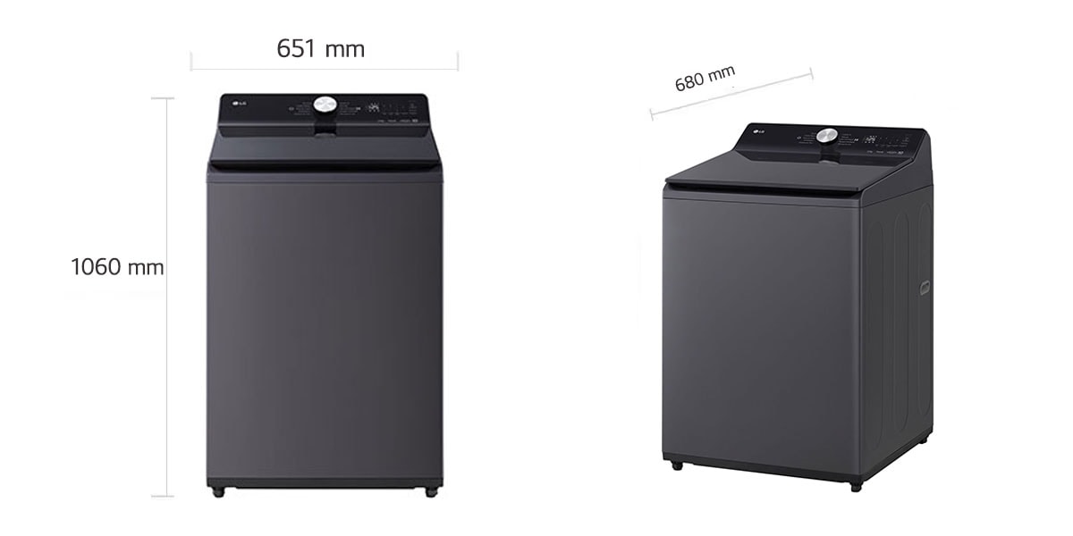 LAVADORA LG DE 22KG CON AI DD™ (INTELIGENCIA ARTIFICIAL) TURBOWASH™ CON LAVADO A VAPOR, COLOR PLATINUM BLACK - 9