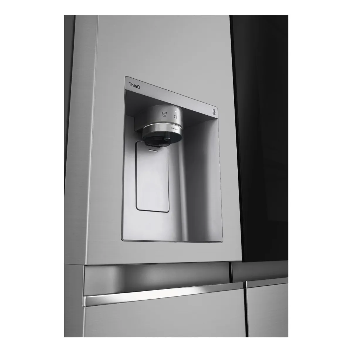 REFRIGERADORA LG SIDE BY SIDE 617L INSTAVIEW GS66SGP PLATEADO - 5