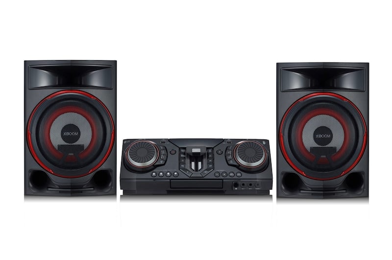 PARLANTE BLUETOOTH LG XBOOM CL87 2350W ALTAVOZ PARA FIESTA DE KARAOKE - 1