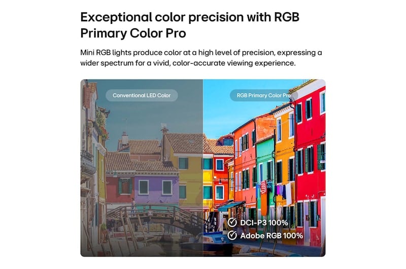SMART TV 65 LG MINI RGB EVO AI MRGB85 4K 2026 - 4