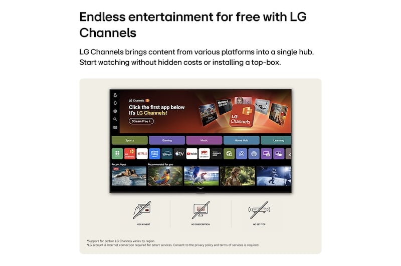 SMART TV 43 LG NANO 4K UHD AI NU802026 - 6