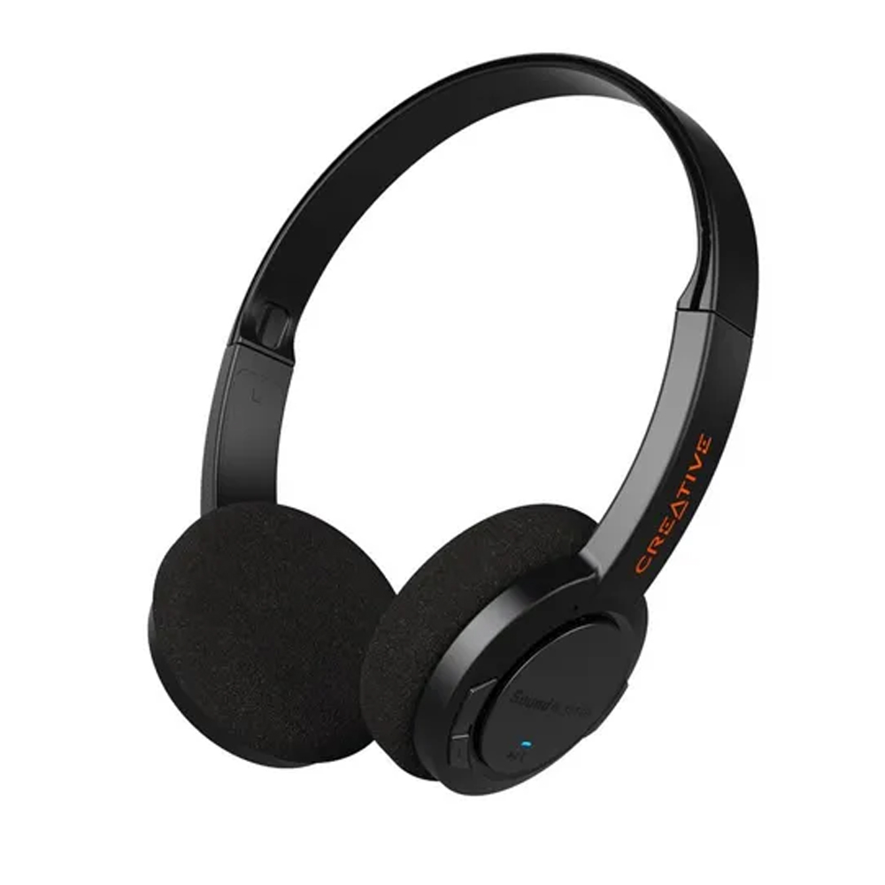 AURICULARES CREATIVE SB JAM V2 BLUETOOTH CON MICRÓFONO, 32MM, MULTIPUNTO, CARGA USB-C, COLOR NEGRO - 1
