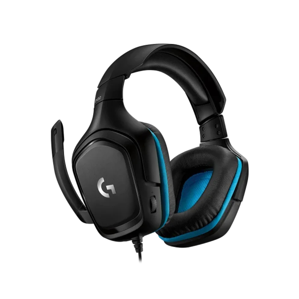 AUDÍFONOS LOGITECH G432 7.1 CON MICRÓFONO USB - SONIDO INMERSIVO EN COLOR NEGRO - 1