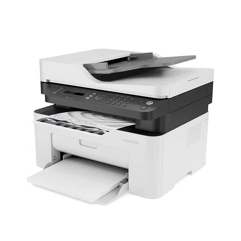 IMPRESORA HP LASER MFP 137FNW MULTIFUNCIONAL MONOCROMÁTICA CON WI-FI, ESCANEO Y COPIA RÁPIDA - 1