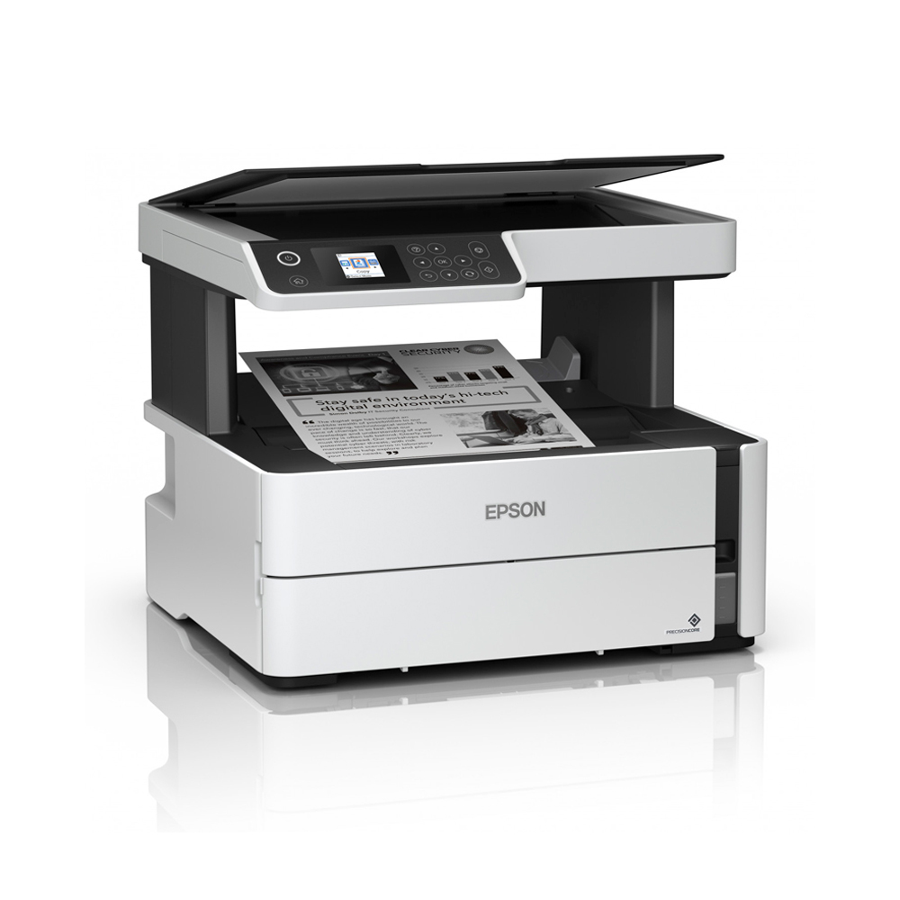 IMPRESORA MULTIFUNCIONAL EPSON ECOTANK ET-M2170, ESCANEA, COPIA, WIFI Y CONECTIVIDAD USB/LAN - 1