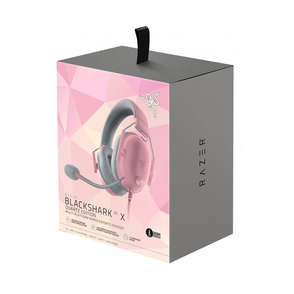 AURICULARES RAZER BLACKSHARK V2 X - 7.1 CANALES - CABLEADOS - CONECTOR 3.5 MM - AISLAMIENTO DE RUIDO - 1