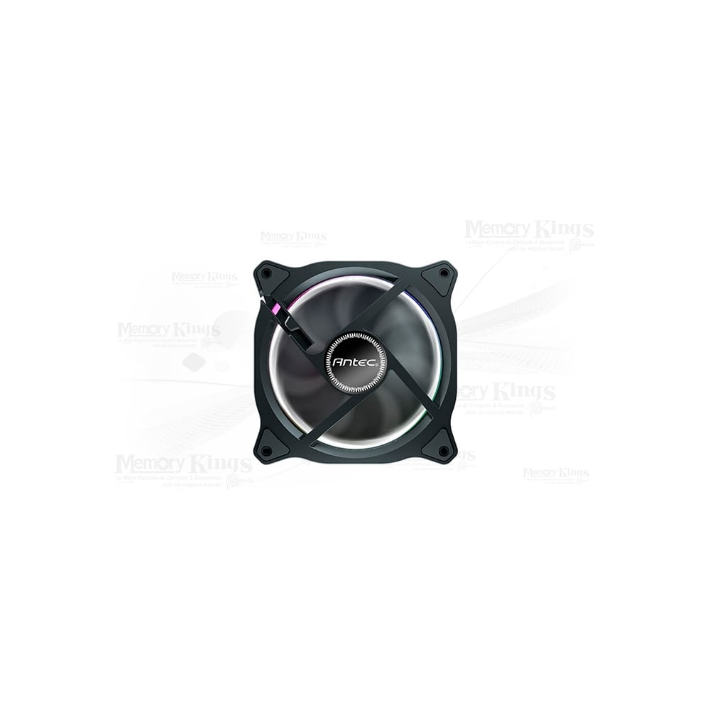 VENTILADOR COOLER 120MM ANTEC NEON ARGB - ILUMINA TU PC CON ESTILO Y RENDIMIENTO ÓPTIMO - 1