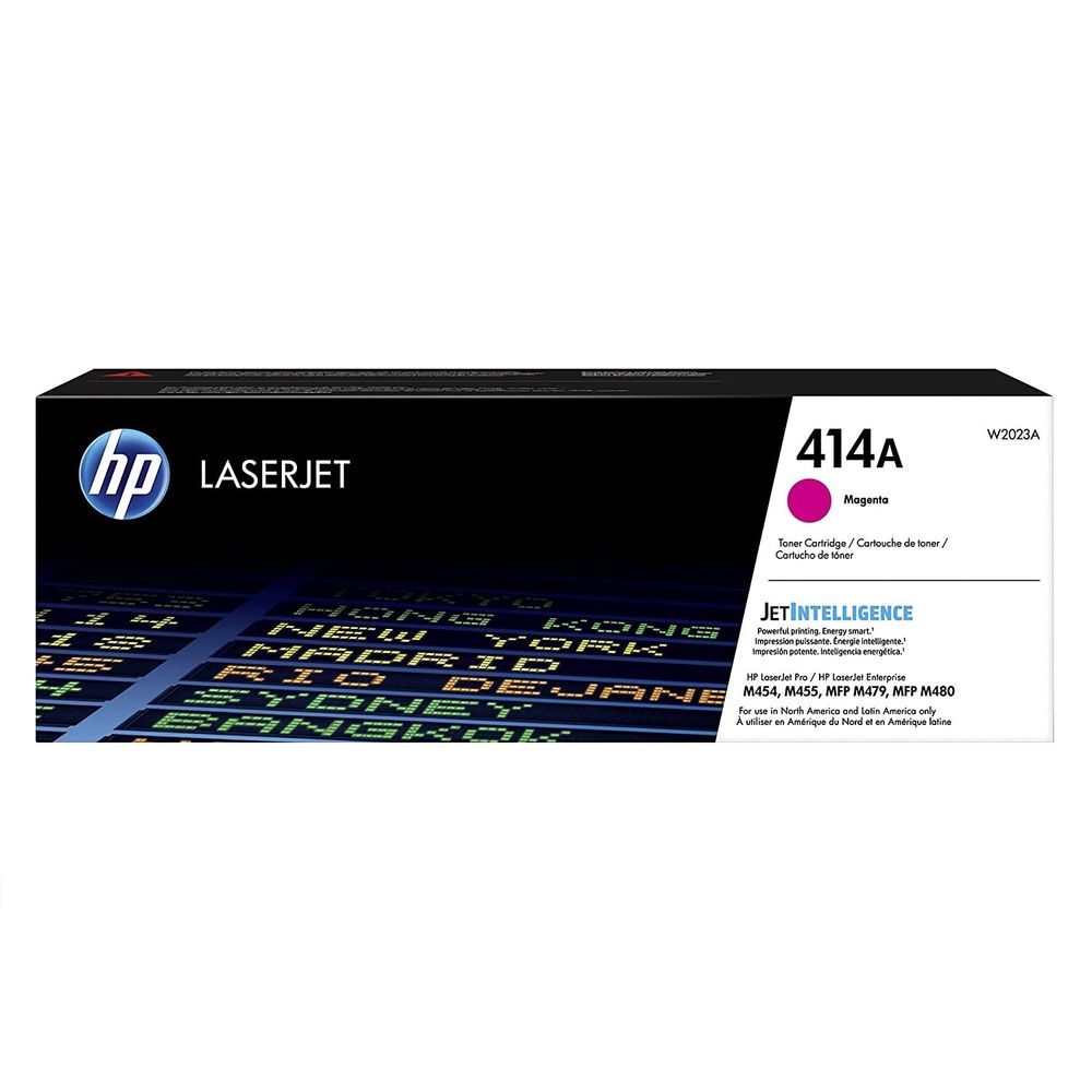 CARTUCHO DE TONER HP 414A MAGENTA 2100 PÁGINAS - 1