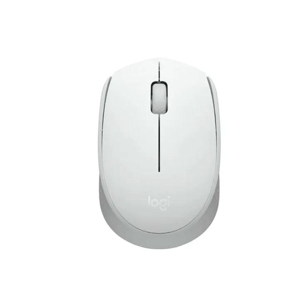 MOUSE INALÁMBRICO LOGITECH M170 BLANCO, DISEÑO ERGONÓMICO Y CONEXIÓN FÁCIL POR USB. - 1