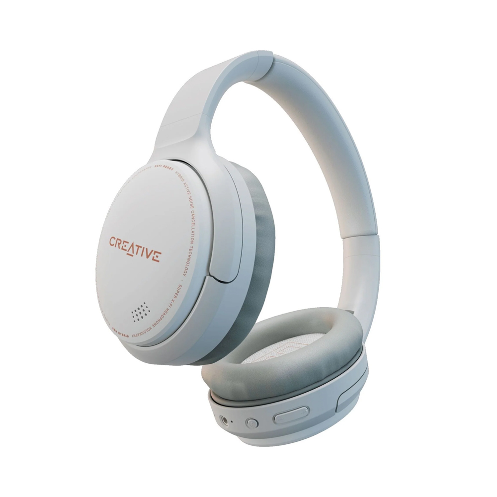 AURICULARES CREATIVE ZEN HYBRID BLUETOOTH BLANCOS - SONIDO INMERSIVO Y CONECTIVIDAD AVANZADA - 1