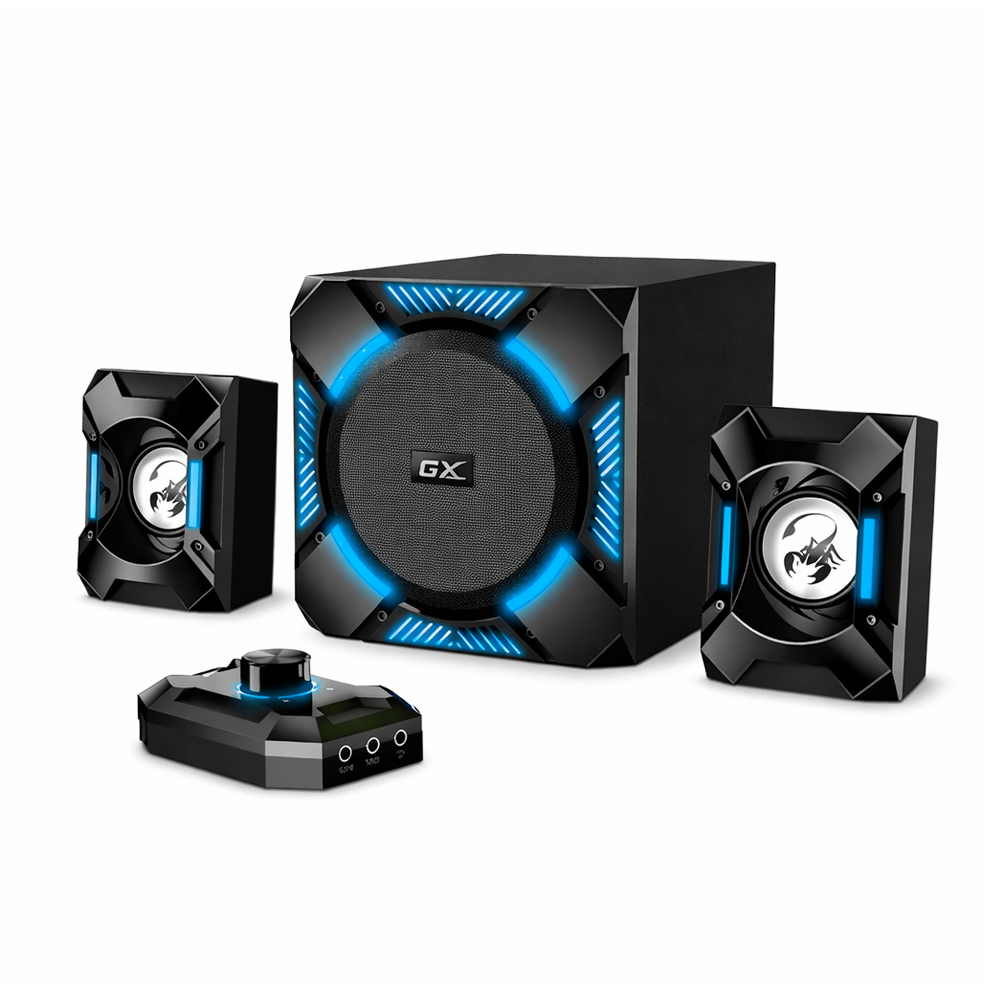 PARLANTE 2.1 GX GAMING SW-G2.1 1200 36W BLACK - 1